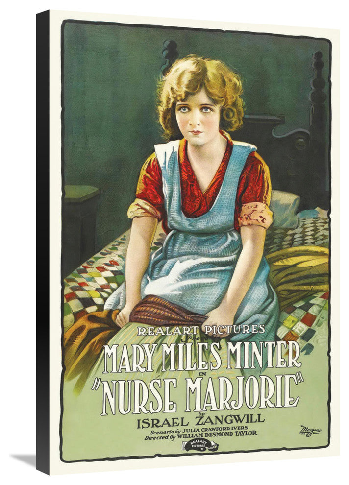 "nurse-marjorie-1920" Stretched Canvas Giclee by Hollywood Photo Archive, 20x30"