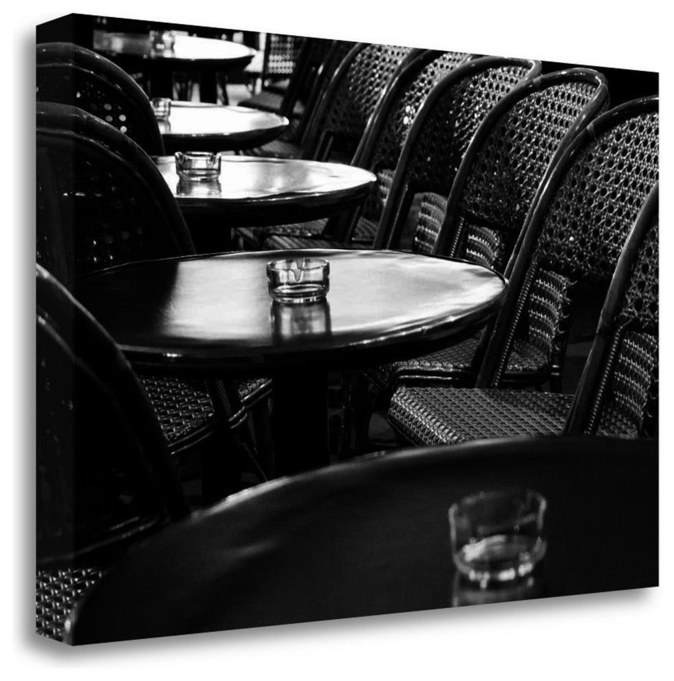 "Cafe Noir" By Melanie Alexandra Price, Giclee Print on Gallery Wrap Canvas