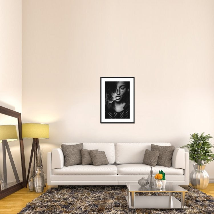 "Smokey" Framed Digital Print by Yannick Desmet, 28"x38"