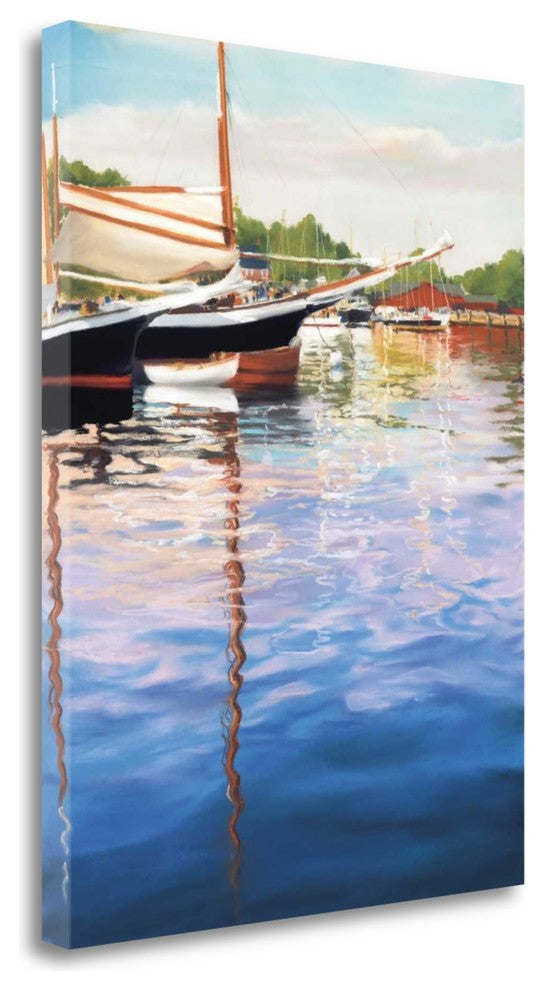"Harbor Reflections" By Joanne Parent, Giclee Print on Gallery Wrap Canvas