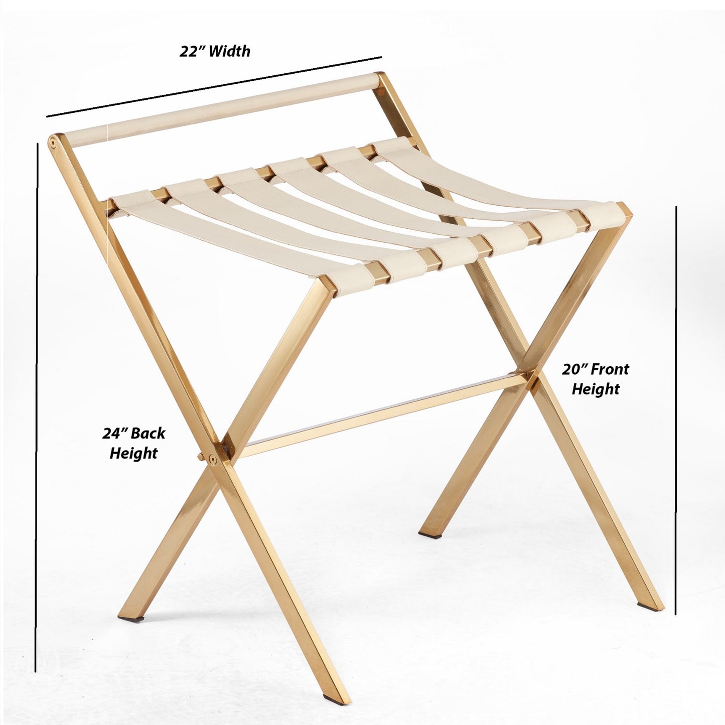 Luggage Rack, Gold