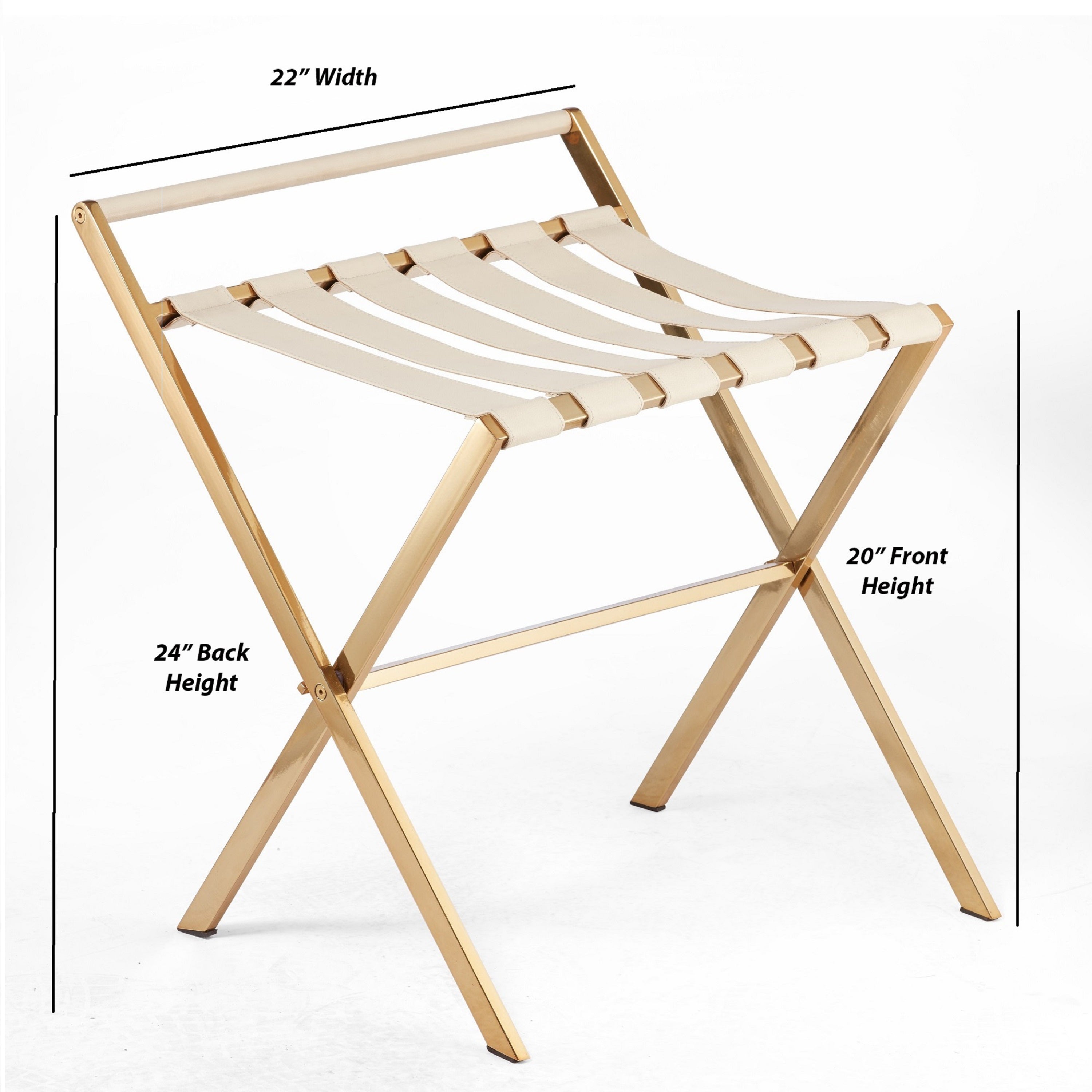 Luggage Rack, Gold