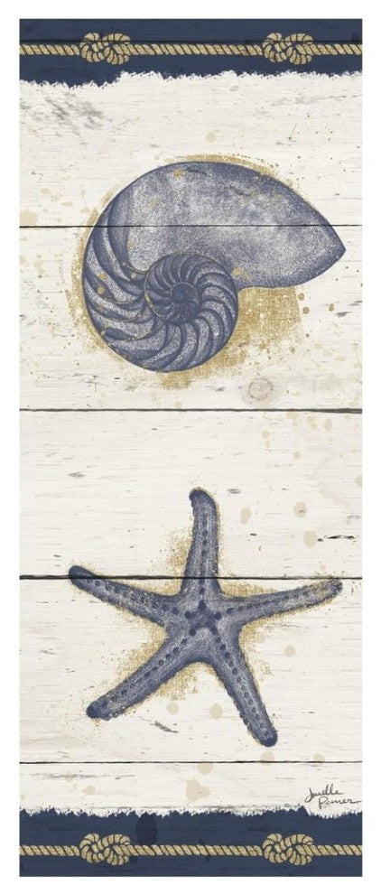 "Calm Seas VII" Digital Paper Print by Janelle Penner, 26"x62"