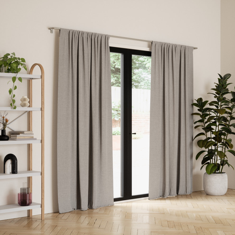 Umbra Twilight Blackout Curtains, Set of 2, Grey