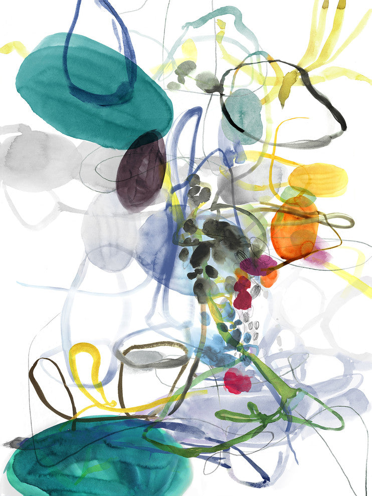 Ebb & Flow I, 36"x48", Gallery Wrapped