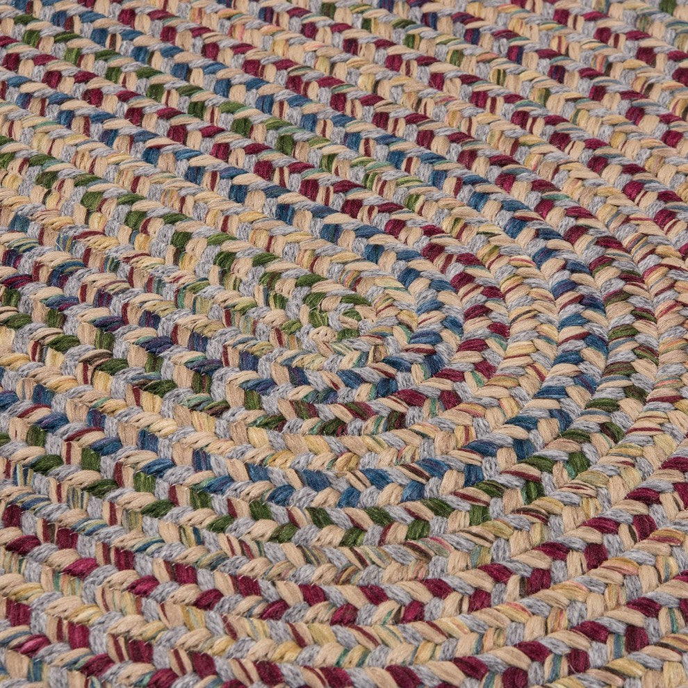 Colonial Mills Twilight TL20 Gray Traditional Area Rug, 6' Round