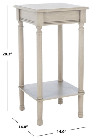 Safavieh Tinsley Square Accent Table, Greige