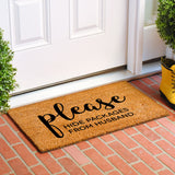 Calloway Mills Hide Packages From Husband Doormat, 30"x48"
