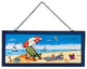 Beach Scene Stained Glass