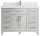 Cambridge 48 Single Sink Bath Vanity in Coventry Gray 2" Empira Quartz