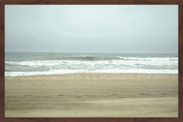 "Oceanum Cessabit" Framed Painting Print, 18"x12"