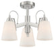 Minka Lavery 3997-84, 3-Light Semi Flush
