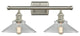 Orwell 2-Light Bath Fixture, Brushed Satin Nickel