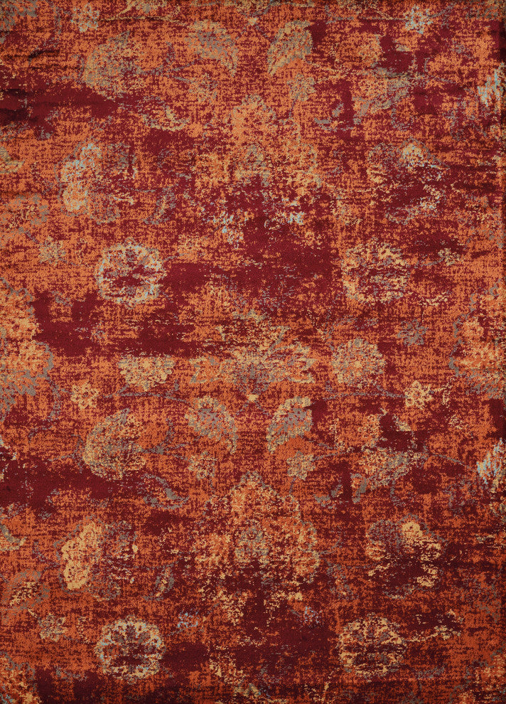 United Weavers Bridges Via Vicosa Crimson Area Rug 5'3x7'2