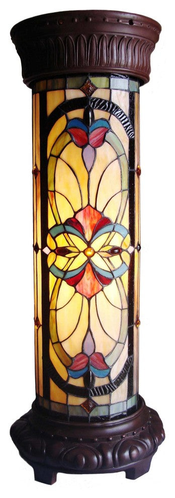 Ruby Spectacle 2-Light Victorian Pedestal Fixture