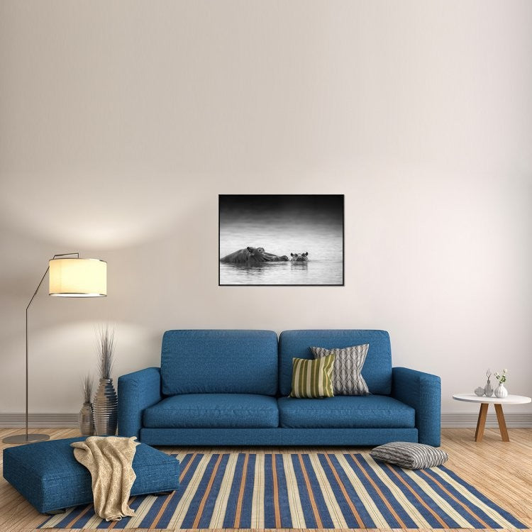 "Eye Level" Framed Canvas Giclee by Jaco Marx, 41x31"