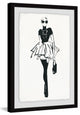 "Straight Ahead" Framed Painting Print, 20"x30"
