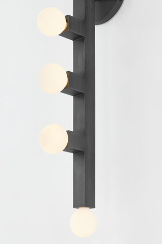 Sutter 21.5" High Graphite Wall Sconce