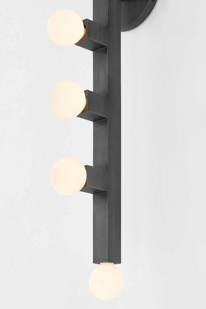 Sutter 21.5" High Graphite Wall Sconce