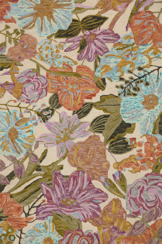 Loloi Belladonna Ivory / Multi 3'-6" x 5'-6" Accent Rug