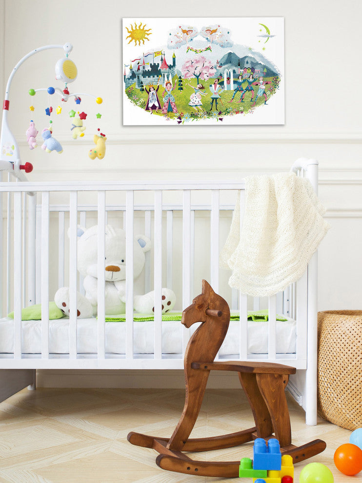 "Dreamland" Painting Print on Canvas by Curtis