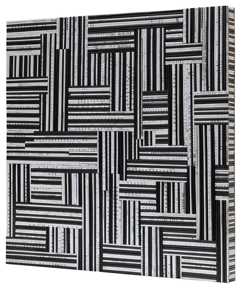 D-Bodhi Wall Deco, Black/White