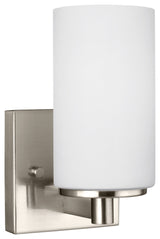 Hettinger 1-Light Wall / Bath Sconce, Brushed Nickel