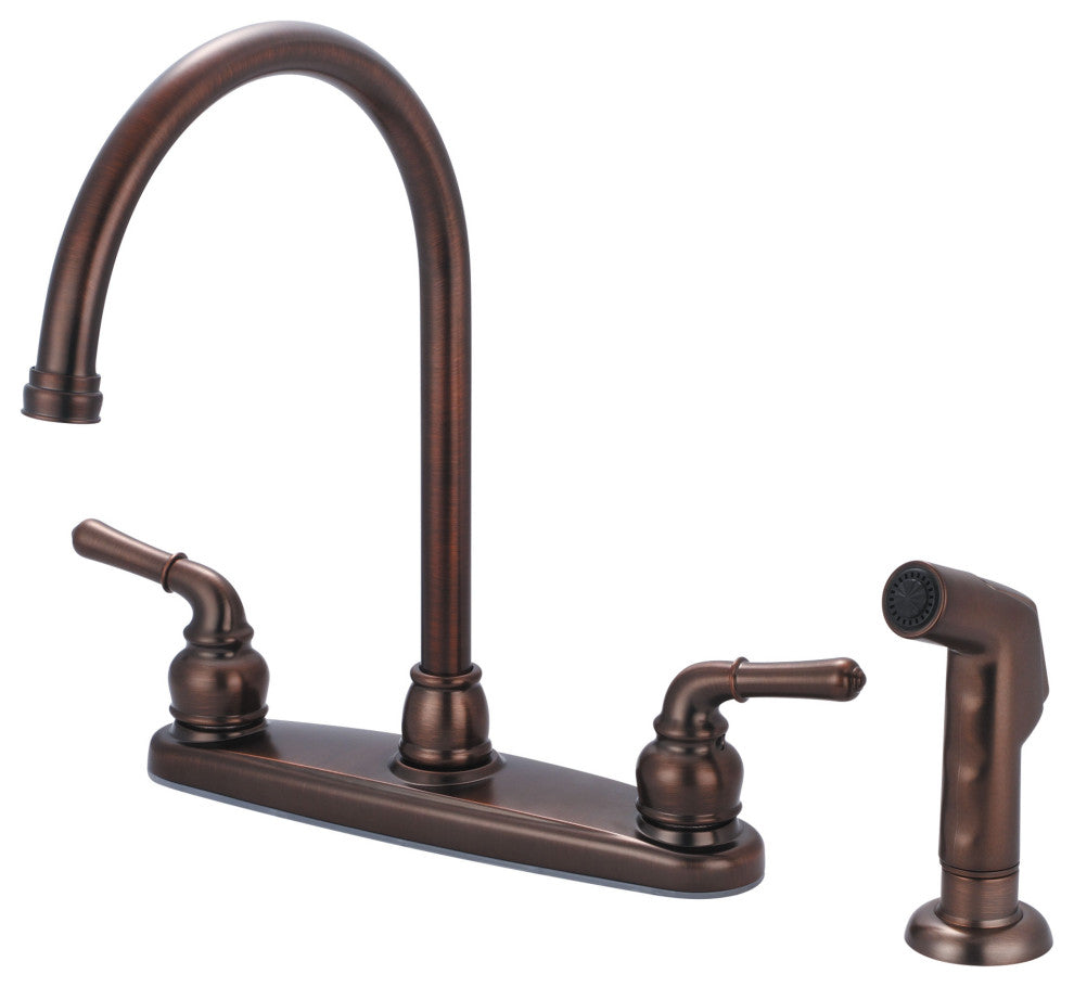 Accent Two Handle Kitchen Faucet, Oil Rubbed Bronze