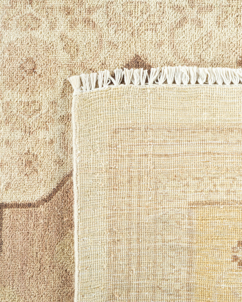Mogul, One-of-a-Kind Hand-Knotted Area Rug Ivory, 9'2"x12'3"