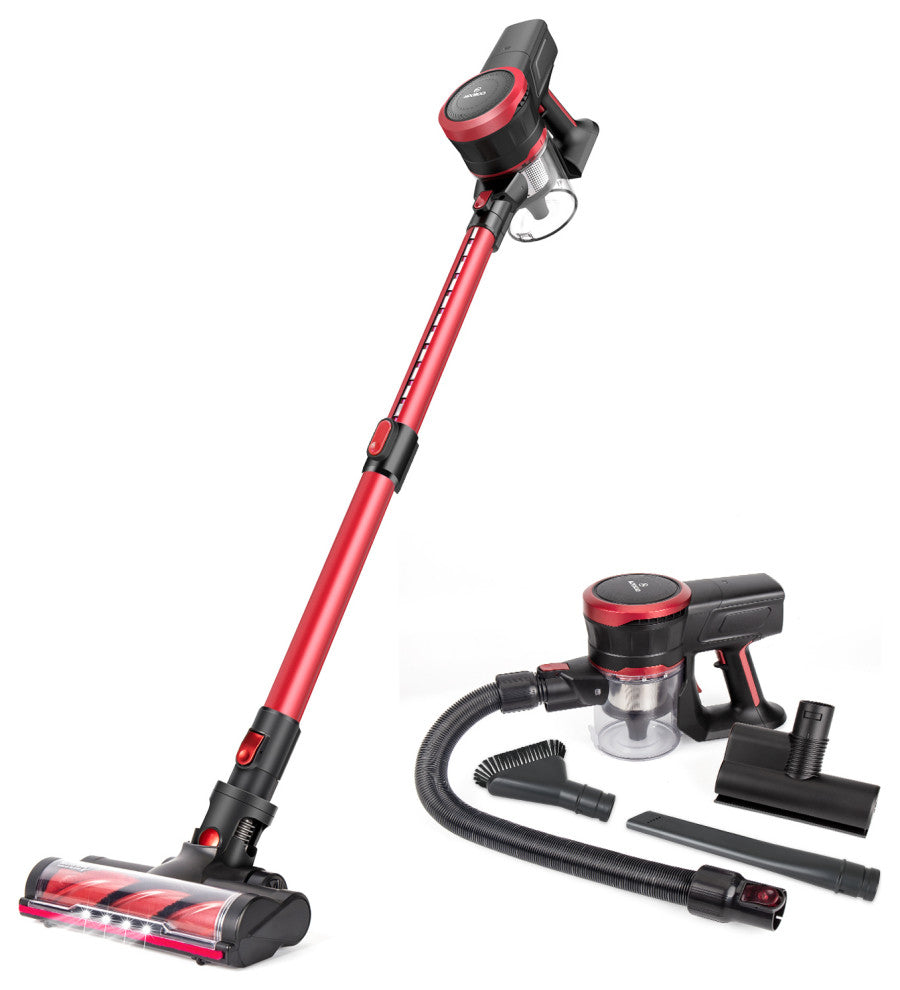 Moosoo 5-in-1 Stick Cordless Vacuum Cleaner- More Accessories