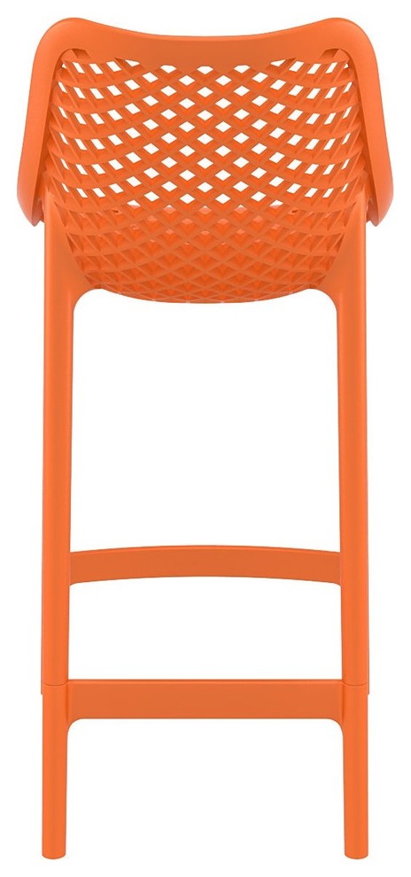 Compamia Air Counter Stools, Set of 2, Orange