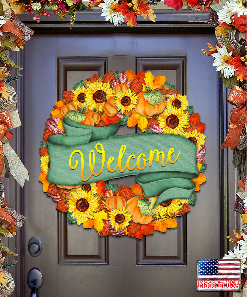 Flower Fall Wreath