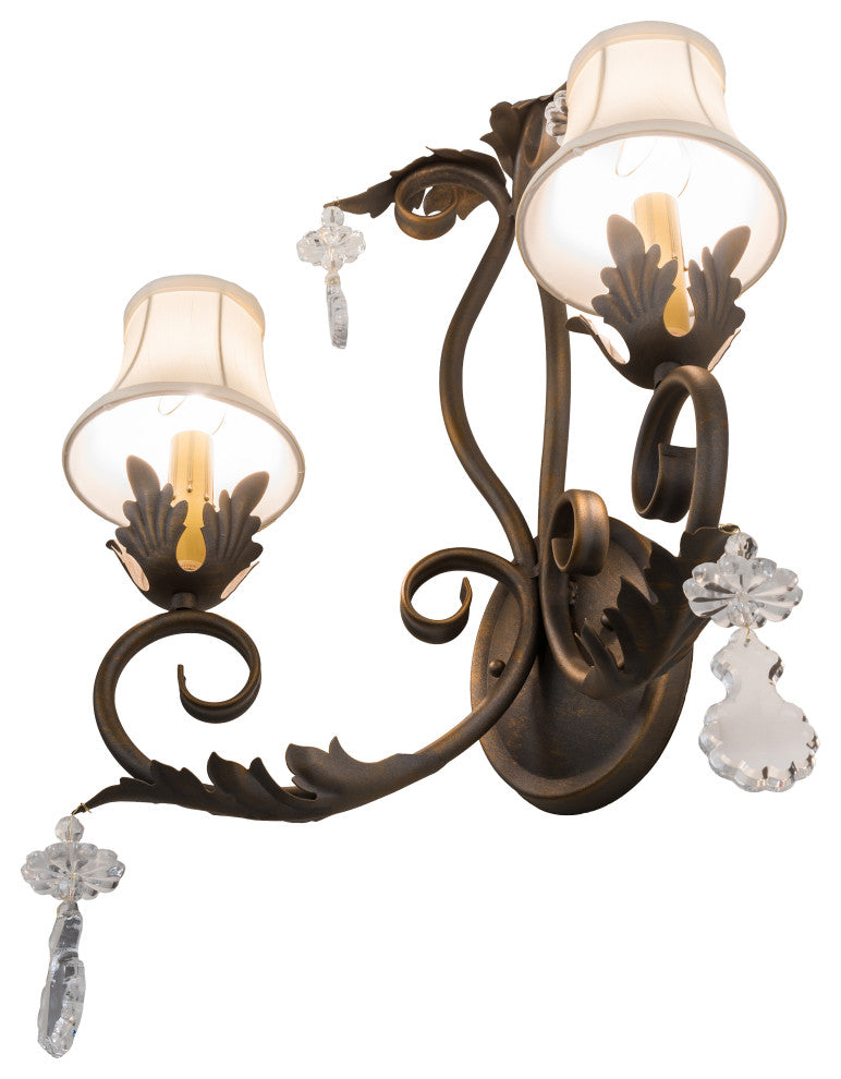 16 Wide Felicia 2 Light Wall Sconce