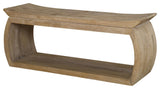 Uttermost 25204 Connor 42"W Wood Framed Bench - Natural