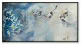Song Writer 2 Fine Art Print, Silver, 34"x64"