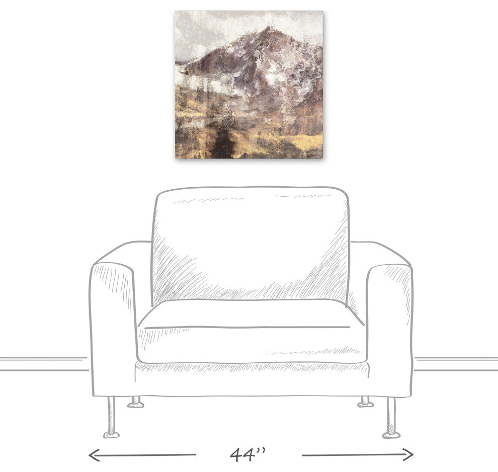 Mountains And Valleys 20x20 Canvas Wall Art