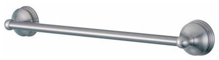 Kingston Brass 18" Towel Bar, Brushed Nickel