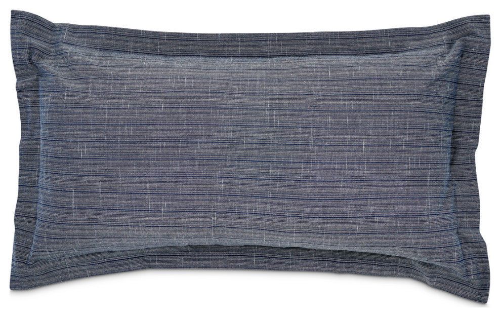 Crestwood 8-Piece King Cotton Duvet Set - Denim Blue