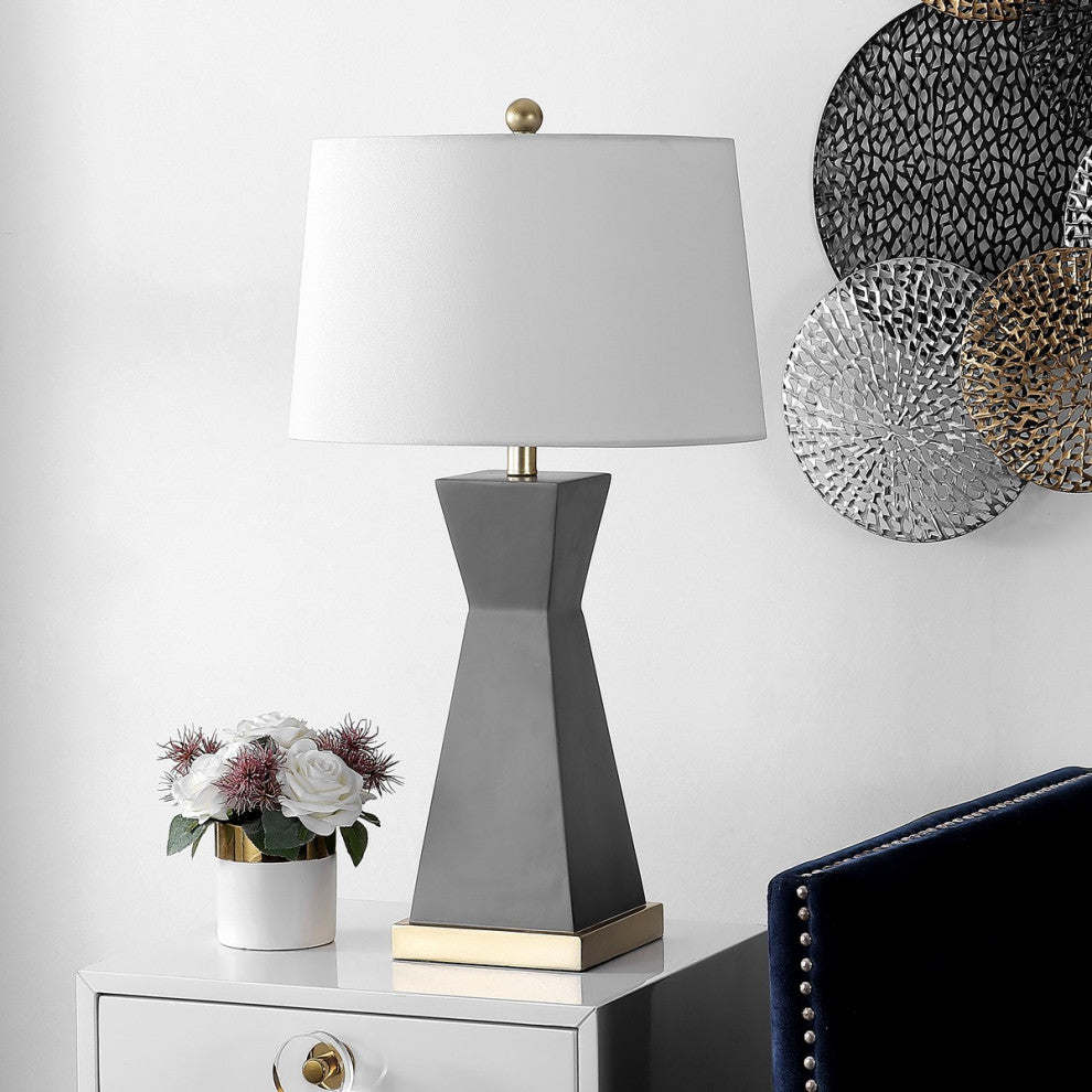 Safavieh Onder Table Lamp Set of 2 Grey