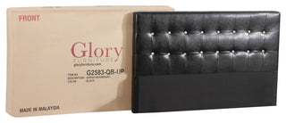 Bed, Black, Full, Queen