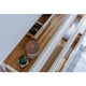 Fresca Formosa Modern 36" Rustic White Single Sink Vanity Set, Faucet Fft3111bn