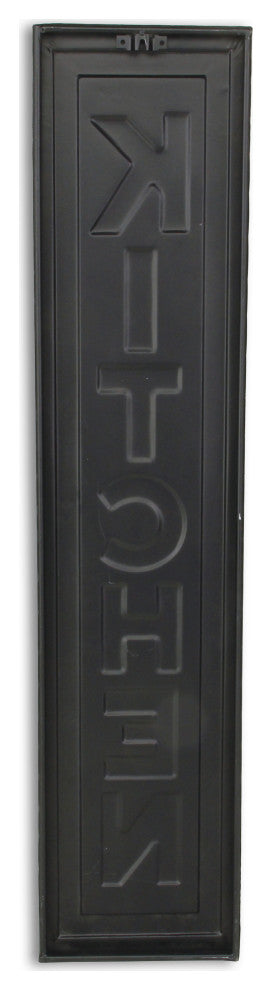 Callo Black Vertical, Kitchen Sign