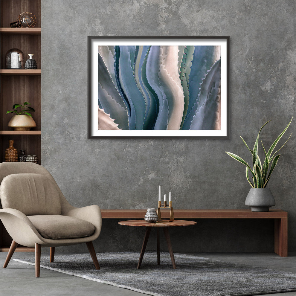 Sonoma Summertime Roadside Abstract Wall Art, Robin Wechsler, 36"x24", Framed