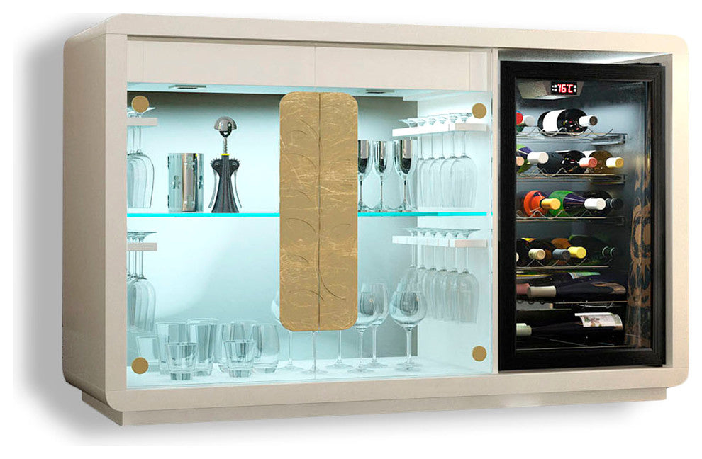 Saphire W01 Wine Cabinet, 1, Matt Finish