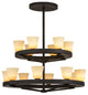 57W Loxley Piedmont 14 LT Two Tier Chandelier