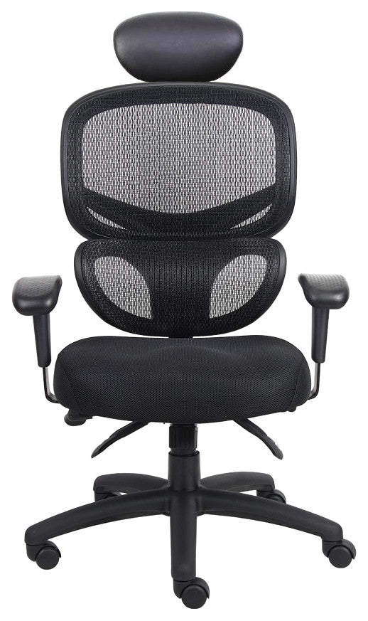 Multi-Function Ergonomic  Fabric Seat Cushion Mesh Chair