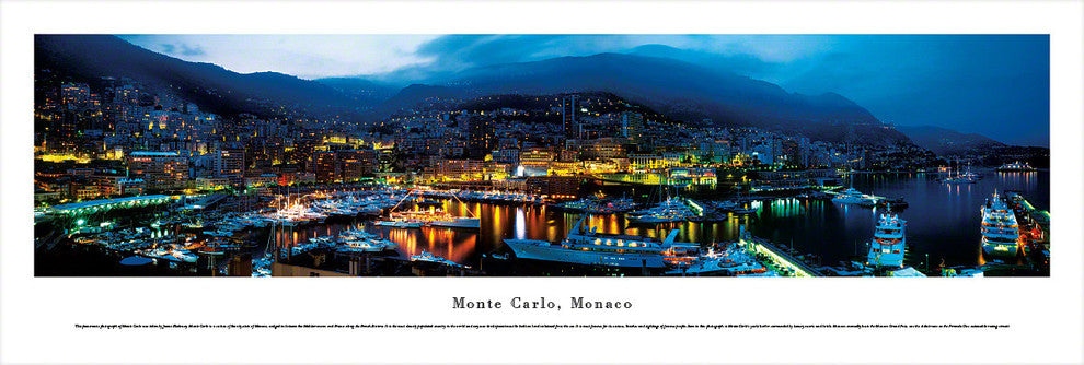 Monte Carlo, Monaco, Unframed