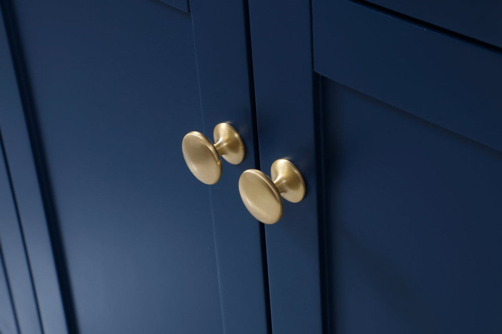 Home Living 22" Farmhouse Blue-Light Bathroom Vanity