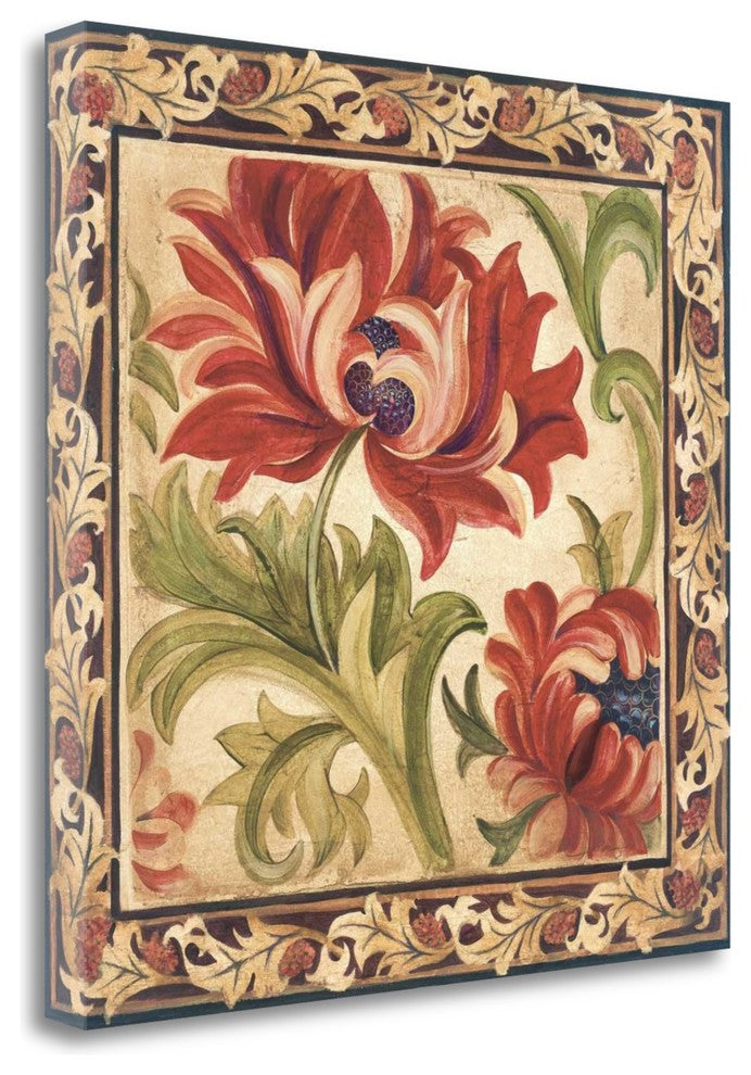 "Floral Daydream IV" By Liz Jardine, Giclee Print on Gallery Wrap Canvas