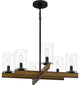 Quoizel WRN5024NI 6-Light Chandelier, Warrington